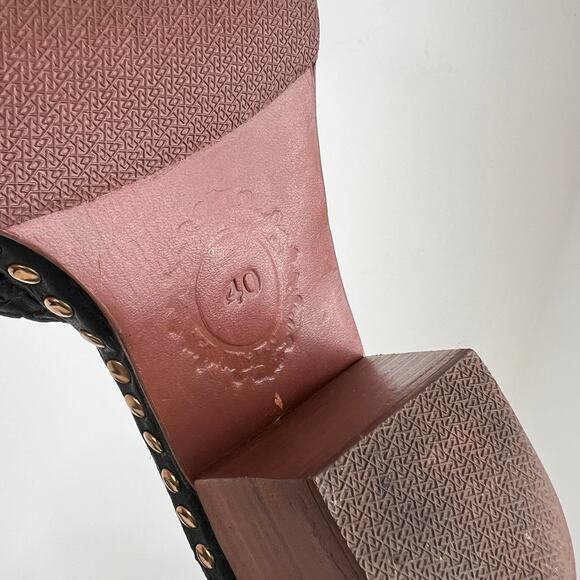 TULLE & BATISTE Señorita Clogs in Vintage Black Women's Size EU 40 = US 9/9.5 - Picture 12 of 13